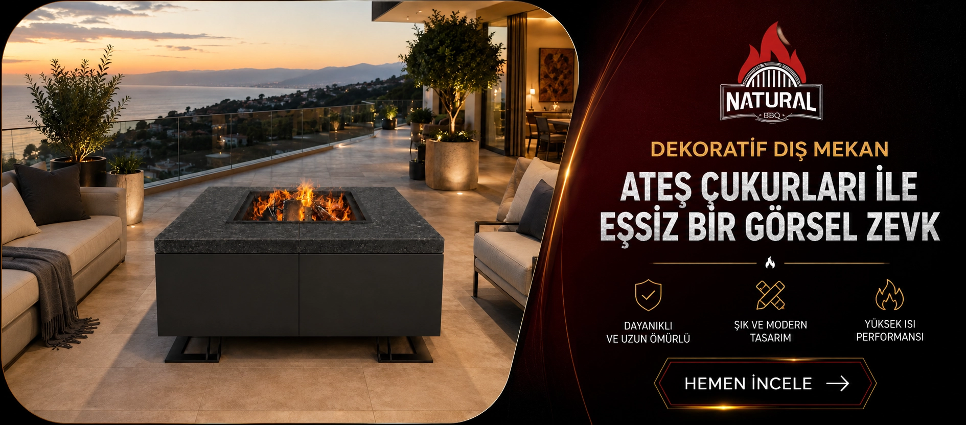 Erzurum Kuzineli Soba ve Şömine